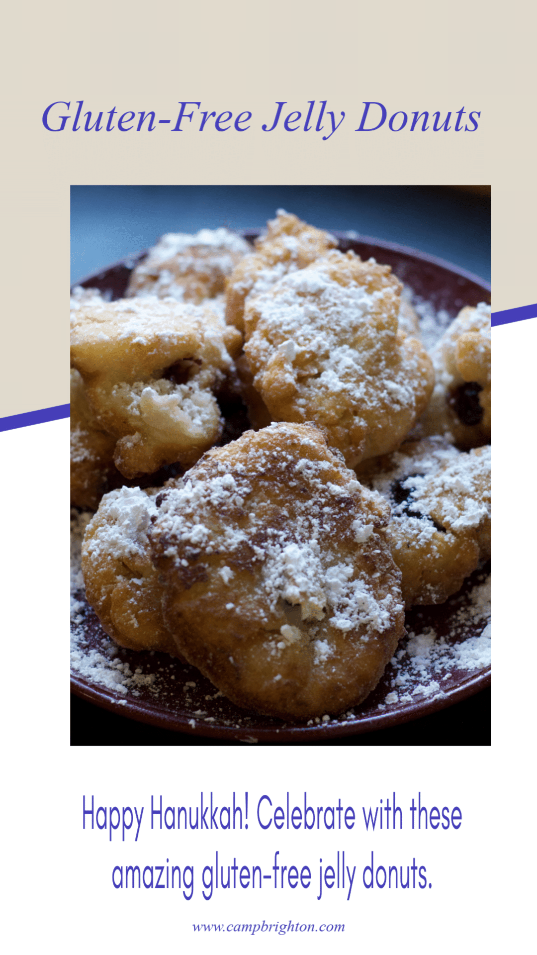 Happy Hanukkah! Celebrate With These Amazing Gluten-Free Jelly Donuts!