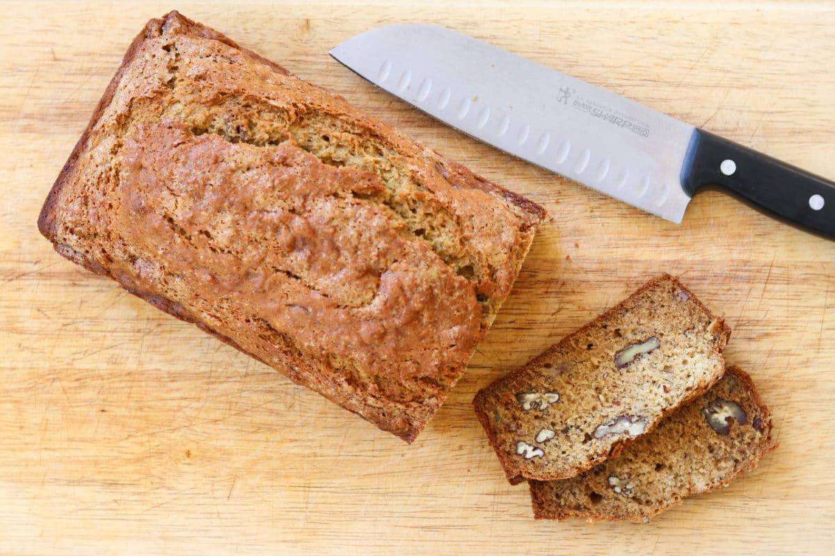 Browned Butter Banana Bread || Camp Brighton | quick breads | gluten free | easy breakfasts | brunch | breakfast | dessert