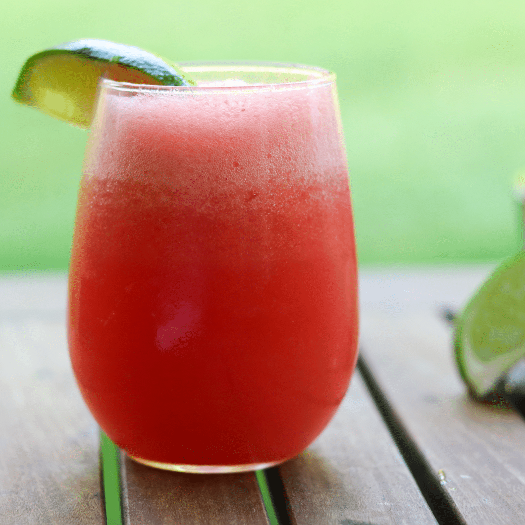 Slushy Watermelon Margarita